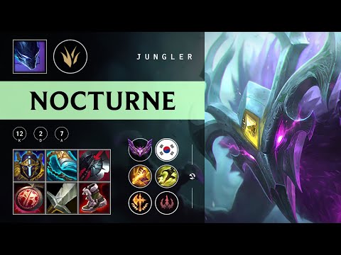 Nocturne Jungle vs Graves - KR Master Patch 25.22