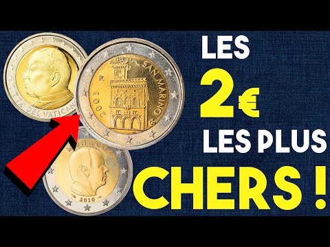 CES 3 PIECES DE 2 EURO LES PLUS CHERS VALENT UNE FORTUNE !