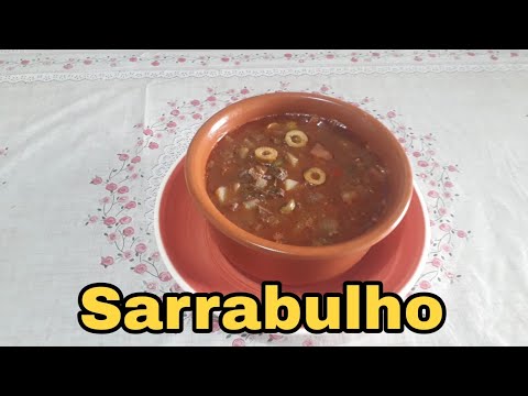 RECEITA DE SARRABULHO TRADICIONAL CORUMBAENSE