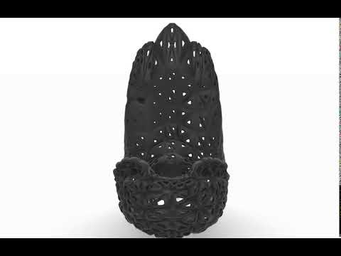 Phone Station - 3D Printable Smooth Version - Grasshopper Generated