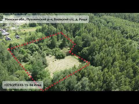 Купить участок, д. Роща, 20 (Пуховичский р-н, Минская область)