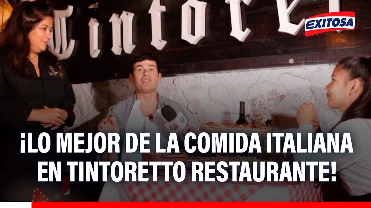 🔴🔵 Tintoretto Restaurante: Lo mejor de la comida italiana