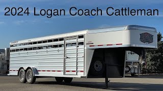 A preview image of the linked video showcasing 2024 Logan Coach Cattleman Stock