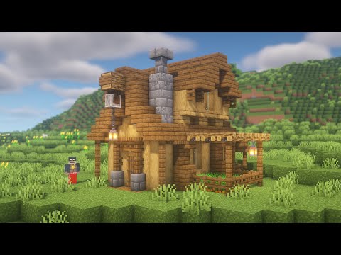 Minecraft Small Starter House Tutorial