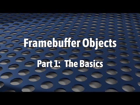 WebGL 2: Framebuffer Objects (The Basics)