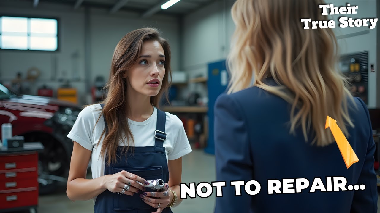 She Came to My Shop for Car Trouble, Her Real Agenda Had Nothing to Do with Her Car.. Lesbian Story