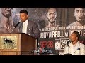 ERROL SPENCE JR TELLS PORTER TO HIS FACE "I'M GONNA GO FOR THE KO, I CAN STOP YOU!"