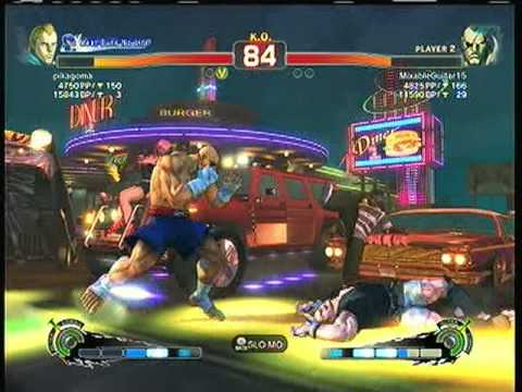 SSFIVAE: Abel (pikagoma)  vs. Sagat (MixableGuitar15)  SD