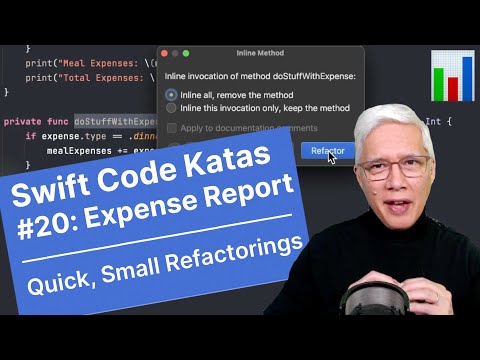 Quick, Small Refactorings / Swift Code Katas #20: Expense Report thumbnail