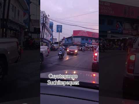 hoy estamos pasando por Cuyotenango Suchitepequez Guatemala #rutasypaisajes #viajeinolvidab#turismo