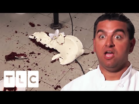 Outrage After Wedding Cake Is Dropped On The Ground | Cake Boss