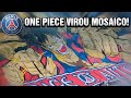 TORCIDA DO PSG FAZ MOSAICO DO ANIME ONE PIECE! 🔴  TIFO PSG VS. BAYERN 14.02.23 | CHAMPIONS LEAGUE