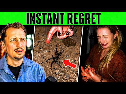 She Poked a Tarantula… Then This Happened | Zoologist Reacts