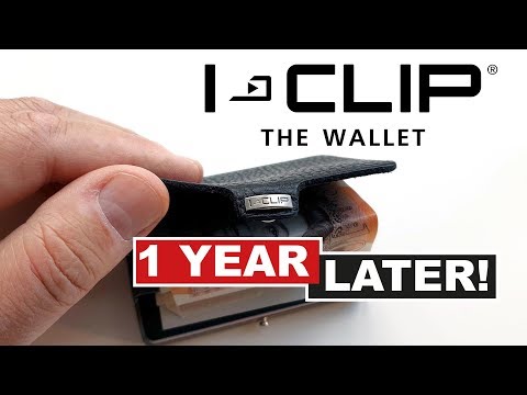 I-CLIP Smart Wallet - 1 Year Later!