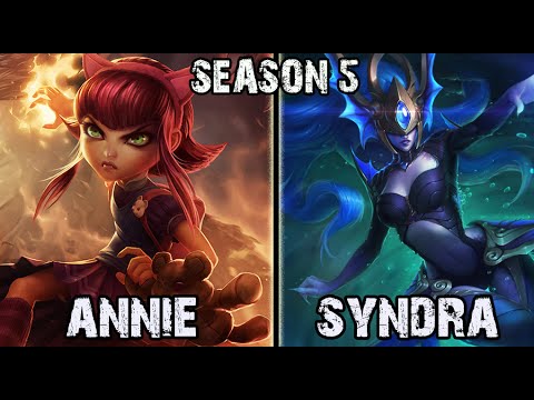 Best Annie NA vs Syndra MID Ranked Challenger