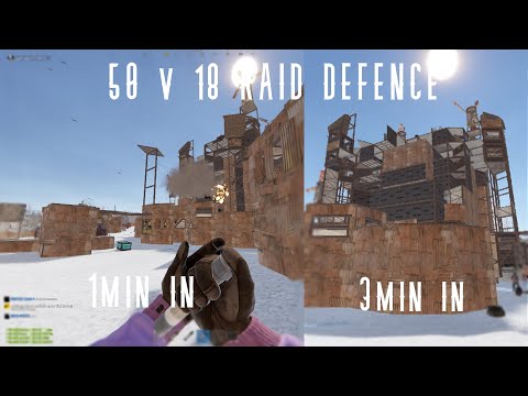HOW $LAM DEFENDS A 5 WAY MERGE RAID | 50 v 18 | VITAL RUST #vtm