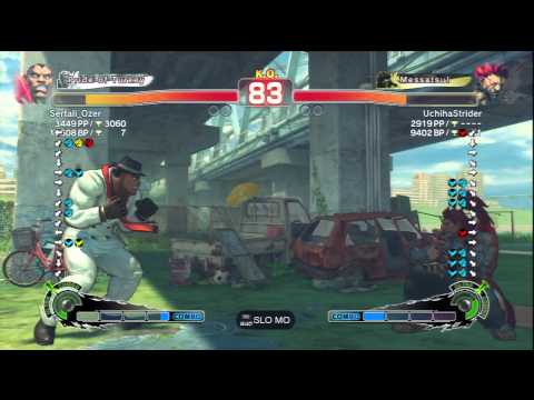 Sertali_Ozer (Balrog) Vs UchihaStrider (Akuma) SSF4 AE Ranked Matches - PSN