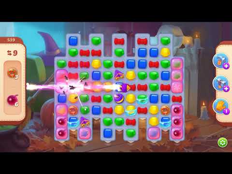 Homescapes level 539 - 18 Moves - No Boosters