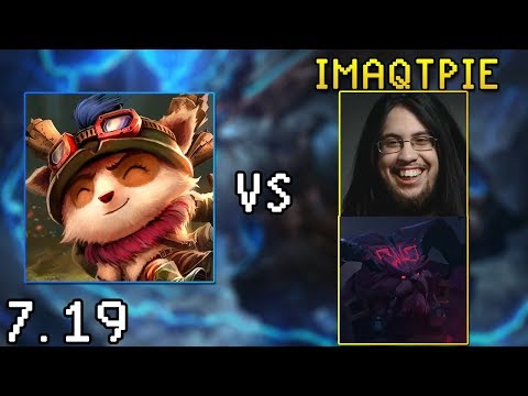 iPav's Teemo vs imaqtpie's Ornn Challenger p7.19