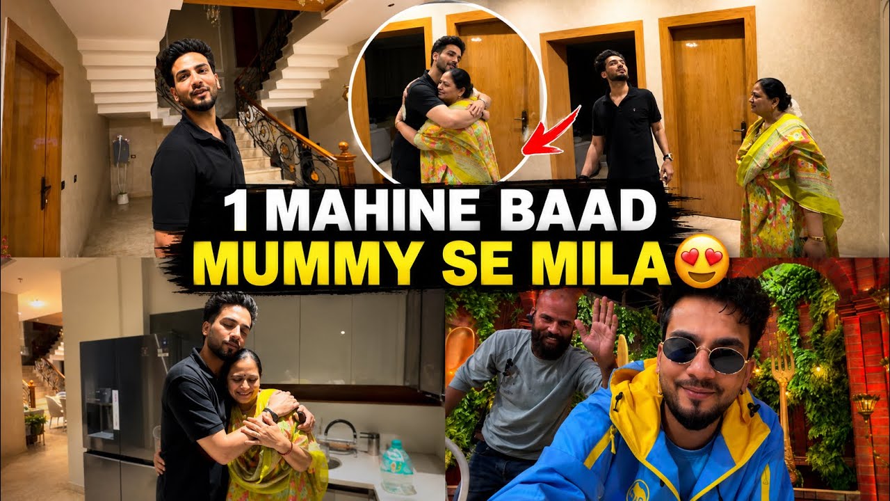 1 Mahine Baad Mummy Se Mila😍