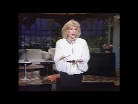 Joan Rivers monologue White Puffy Sleeves