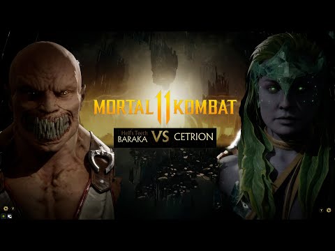 Baraka vs Cetrion | Mortal Kombat 11