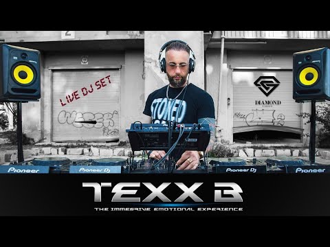 (#DIAMOND VIDEO PROJECT) LIVE DJ SET - TEXX B - TECHNO - CIMENTERIE - URBEX