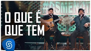 O Que É Que Tem Music Video