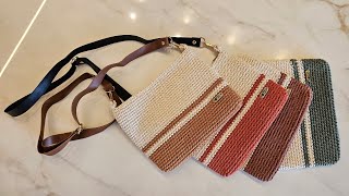 Bolsa de crochê com forro -  passo a passo