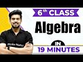 Algebra Cheat Sheet Series For Class 6th