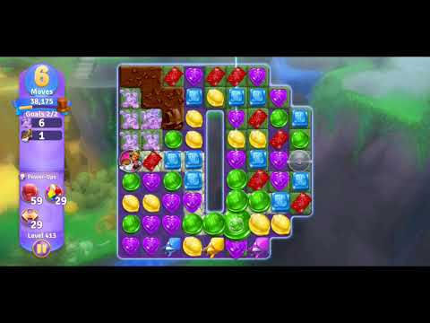 Willy Wonka's World of Candy Level 413 Complete - No Hacks (Android/IOS)