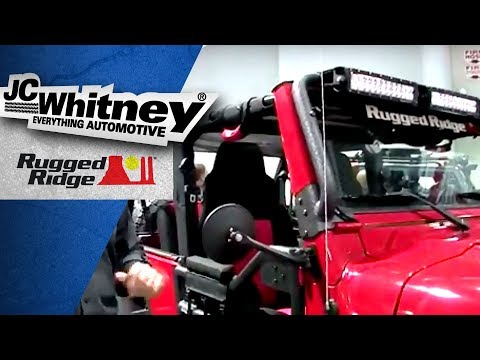 Rugged Ridge Quick Release Mirror Kit: One Application Fit for 1997 to 2016 Jeep