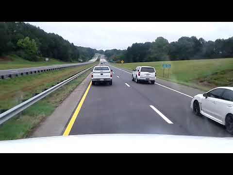 Impatient driver meets karma