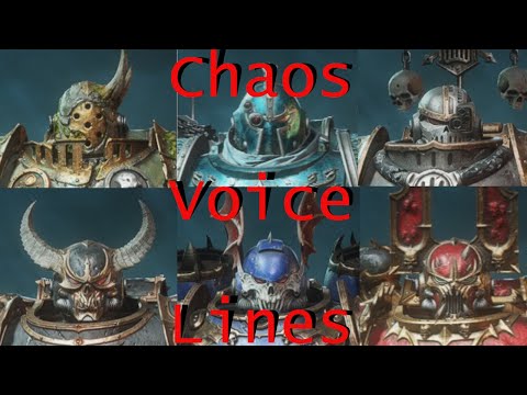 Space Marine 2 Chaos Voice Lines