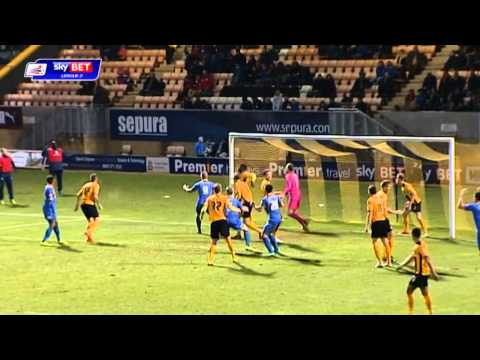 Cambridge Utd 0-0 Shrewsbury - Sky Bet League 2 Season 2014-15