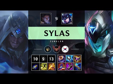 Sylas Jungle vs Sejuani - KR Grandmaster Patch 25.13