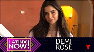 Demi Rose se lució posando con un diminuto Bikini