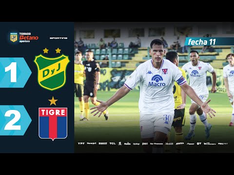 DEFENSA Y JUSTICIA 1 - 2 TIGRE I Resumen del partido | #TorneoBetano Apertura 2025