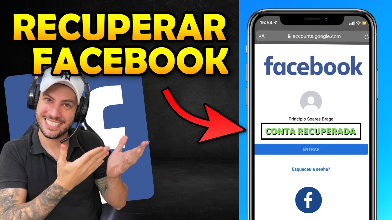 COMO RECUPERAR CONTA DO FACEBOOK! (ATUALIZADO)