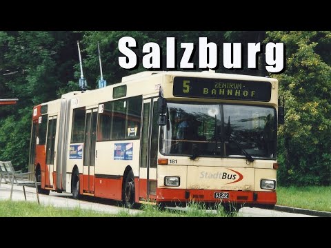 Trolleybuses in Salzburg | Obus Salzbug | 1998 - 2002