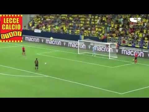 Cadice-LECCE del 6 agosto 2023 (Trofeo 'Ramon de Carranza'): l'intera sequenza dei tiri di rigore