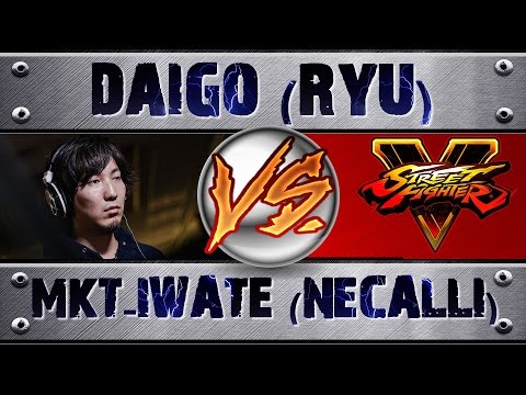 Street Fighter 5 MCZ DAIGO UMEHARA (RYU) VS MKT-IWATE (NECALLI) (1) PRO RANKED MATCH - VER 1.02 HD