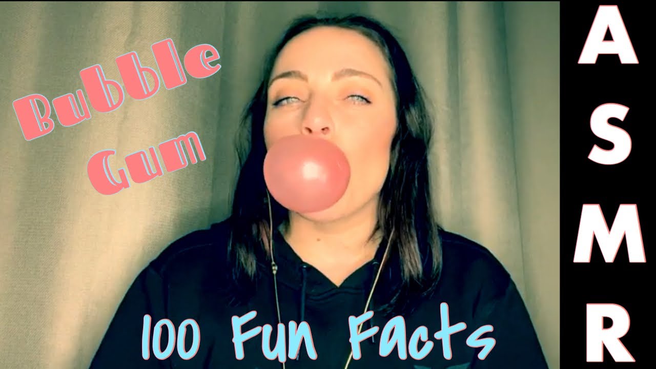 ASMR | 100 Fun & Random Facts | Bubble Gum Pops 🍬