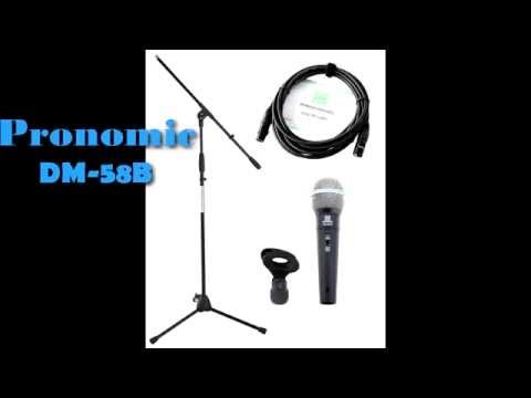 Pronomic Superstar XLR Dm-58B Mikrofonset
