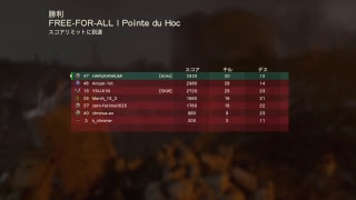 北海道代表の実況 (CODWW2)　淡々と