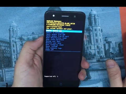 Hard Reset ZTE Blade V7
