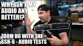 Video thumbnail for ZOOM SSH-6 Sound Tests | How To PROPERLY Use a Shotgun Microphone! by Legacy Studio