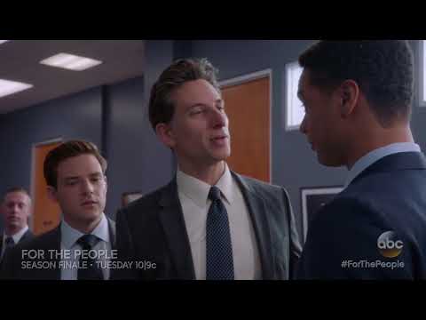 For The People  ABC1x10 Sneak Peek This is What I Wanted to Say - Season Finale