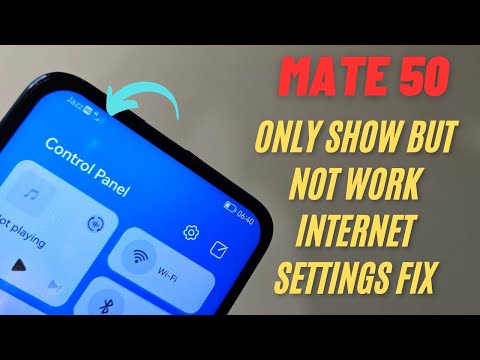 Mate 50 Internet Setup How To Fix Data Cellular Speed