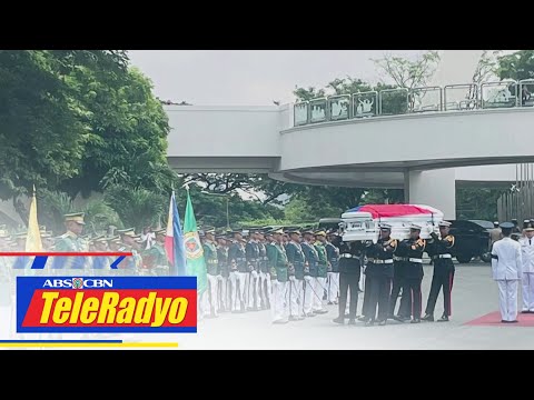 Labi ni dating AFP chief at Sen. Biazon dumating na sa Libingan ng mga Bayani Headline Pilipinas